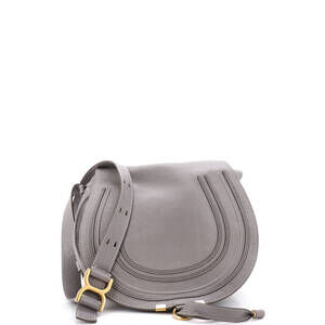 Chloe Medium Marcie Saddle Bag Leather